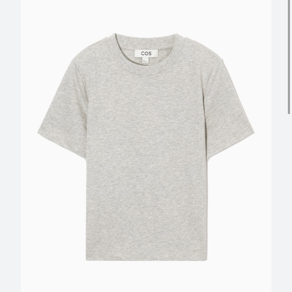 COS Clean Cut T Shirt - Gray Small